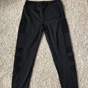 VOGO | MESH DETAILED LEGGINGS